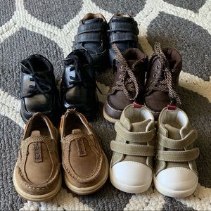 Lot of 5 toddler boy Size 5 shoes